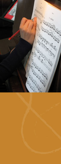 The Hanley Music Studio interior